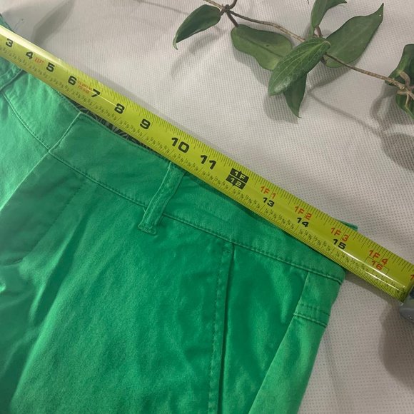 🌀 Volcom Plaid Green Shorts - Picture 5 of 10